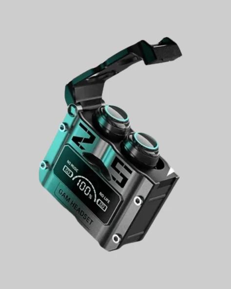 Kablosuz Bluetooth 5.3 Kulaklık – Aktif Gürültü Engelleme ve Gecikmesiz Oyun Modu - Resim 2