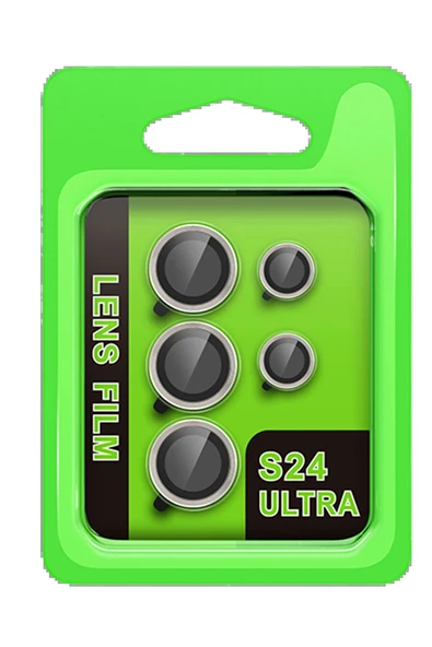 Samsung Galaxy S24 Ultra Raze Metal Kamera Lens - Gri-(5796) ürün görseli 1