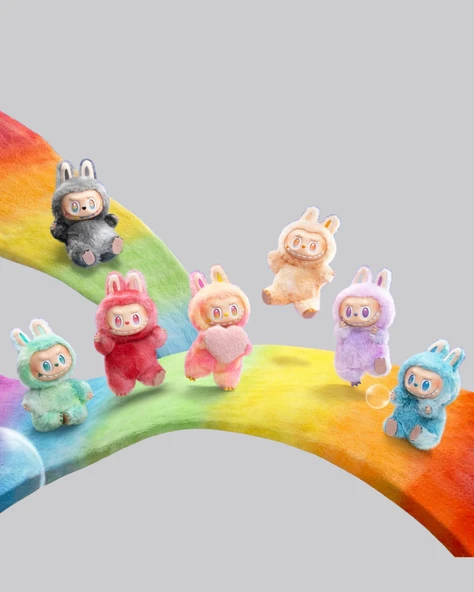 Dekoratif Yumuşak Labubu Peluş Figür – Koleksiyonluk ve Çocuklara Uygun Hediye 20 cm - Resim 5