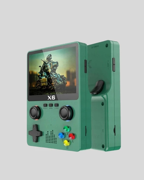 Retro Taşınabilir Konsol 3.5 IPS Ekran Ergonomik Çift LR Kontrollü - Resim 2