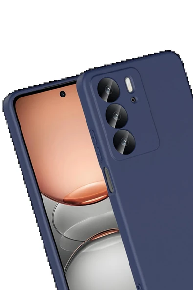 Realme C75 4G First Silikon - Lacivert-(5796) - Resim 3