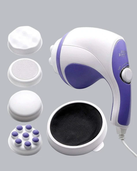 Elektrikli Yağ Yakıcı Masaj Aleti – 5 Başlıklı Selülit ve Vücut Sıkılaştırıcı - Resim 4