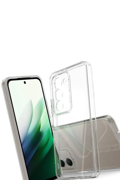 Xiaomi Redmi 15 4G Lüx Şeffaf Silikon - Şeffaf-(5796) - Resim 2