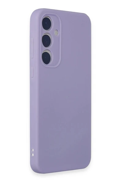 Samsung Galaxy A55 5G Kılıf First Silikon - Lila-(5796) - Resim 2