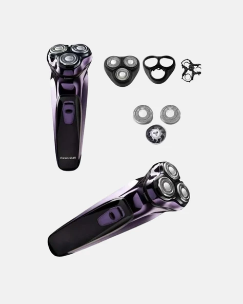 Kompakt Şarjlı Saç Sakal Tıraş Makinesi Kuru Kullanım Özellikli - Resim 2