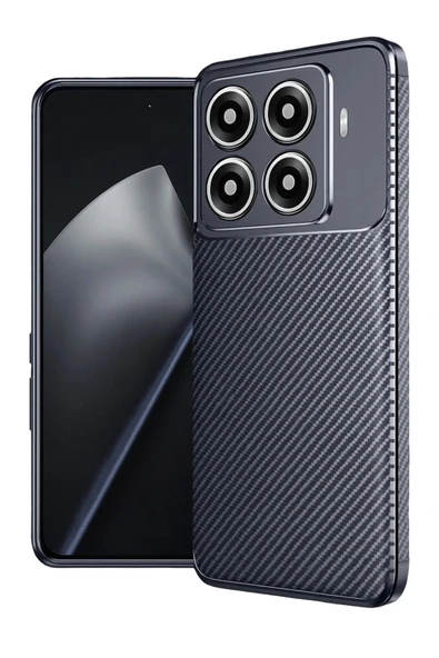 Xiaomi Mi 15T Pro Auto Focus Karbon Kapak - Lacivert-(5796) ürün görseli 1