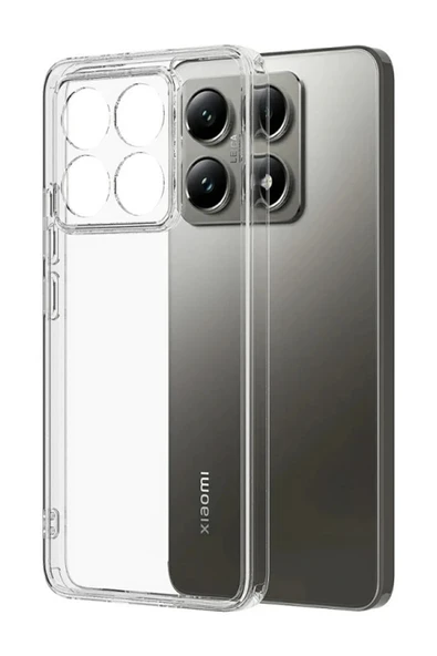 Xiaomi Mi 15T Lüx Şeffaf Silikon - Şeffaf-(5796) ürün görseli 1