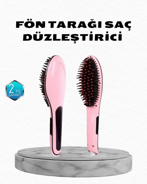 Profesyonel Saç Düzleştirici 5 Kademeli Isı Ayarlı Seramik Plakalı ürün görseli 1