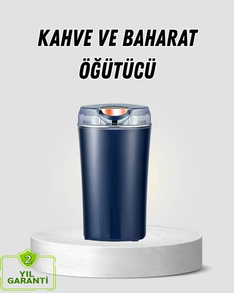 Kahve ve Baharat Öğütücü Otomatik Mekanizmalı Dayanıklı Çelik ürün görseli 1