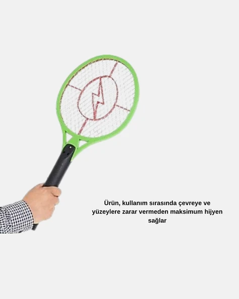 Pil ile Çalışan Elektronik Sinek Öldürücü – Çocuk ve Evcil Hayvan Dostu Tasarım - Resim 3