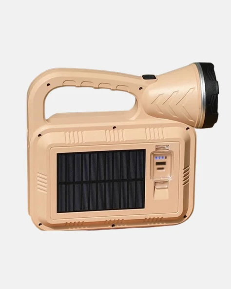 Güneş Enerjili Alev Efektli Lamba COB Led Su Geçirmez Çok Fonksiyonlu - Resim 2