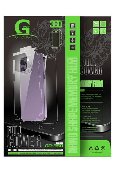 iPhone 17 Air 360 Full Body Arka Koruyucu-(5796) ürün görseli 1