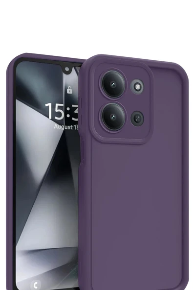 Xiaomi Redmi 15C 4G Viera Silikon - Mürdüm-(5796) - Resim 2