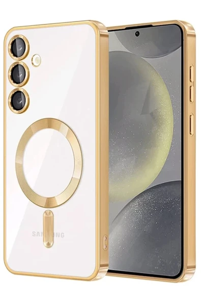 Samsung Galaxy A17 5G Kross Magneticsafe Kapak - Gold-(5796) ürün görseli 1