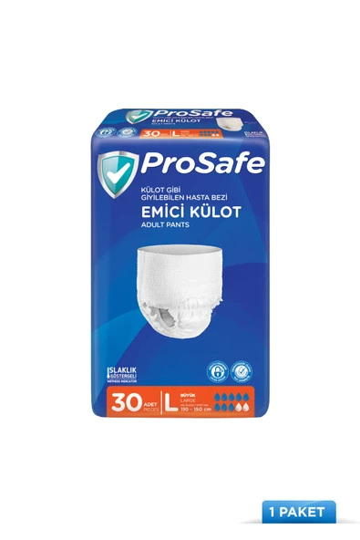PROSAFE Yetişkin Emici Külot Büyük (L) 30'lu ürün görseli 1