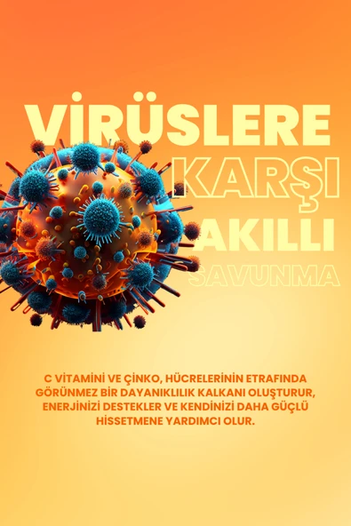 AdvanceMax Lipozomal C Vitamini & Çinko 30 Kapsül - Resim 3