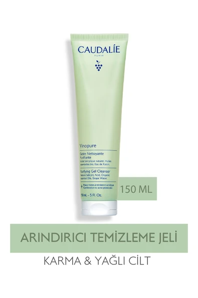 Caudalie Vinopure Arındırıcı Temizleme Jeli150 ml ürün görseli 1