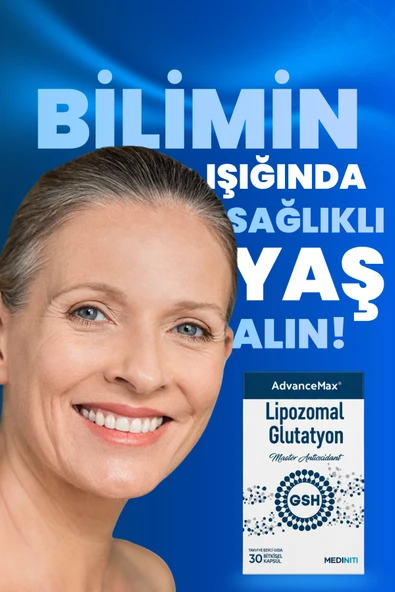 AdvanceMax Lipozomal Glutatyon 30 Kapsül - Resim 4