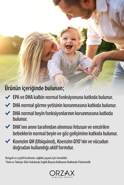 Ocean Omega 3 QH 30 Yumusak Kapsul - Resim 4