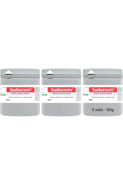 Sudocrem Bebek Bakım Kremi 60g - 3 adet ürün görseli 1