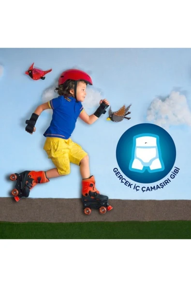 DryNites Huggies Kız Emici Gece Külodu 4-7 Yaş 10'lu X 3 Adet - Resim 2