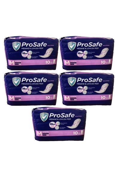 PROSAFE Multiped Lohusa & Mesane Pedi Normal 10 lu x 5 Paket ürün görseli 1