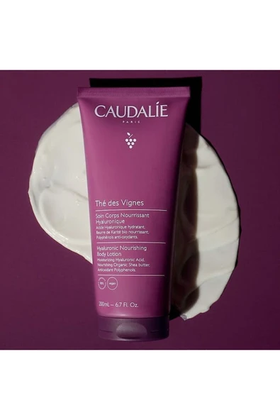 Caudalie Thé des Vignes Besleyici Hiyalüronik Vücut Losyonu 200 ml - Resim 3
