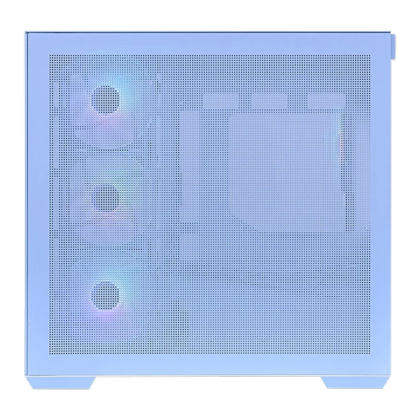 Thermaltake View 380 850W 80+ Gold ARGB USB 3.2 Hydrangea Blue ATX Mid Tower Kasa CA-3Z2-85MFWE-00 - Resim 4