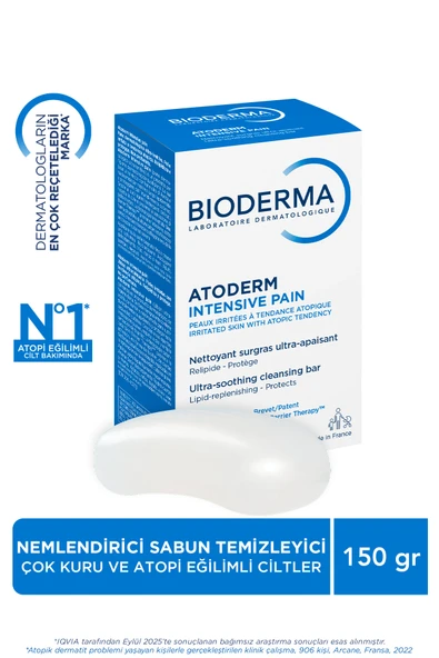 Bioderma Atoderm Intensive Pain Çok kuru ve Atopi Eğilimli Ciltler için Nemlendirici Kalıp Temizleyici ürün görseli 1