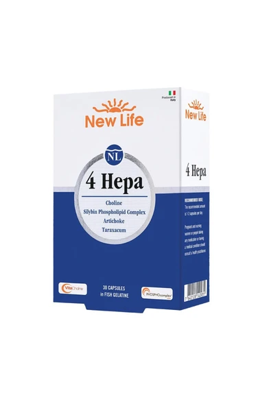 New Life 4 Hepa 30 Yumuşak Kapsül - Resim 2