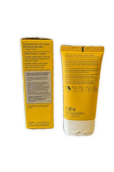 Caudalie Vinosun High Protection Cream SPF30 50ml - Resim 2