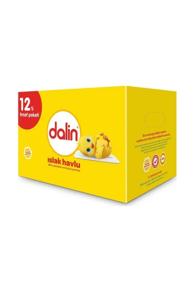 Dalin Islak Havlu 3x56 Adet 4'lü Set ürün görseli 1