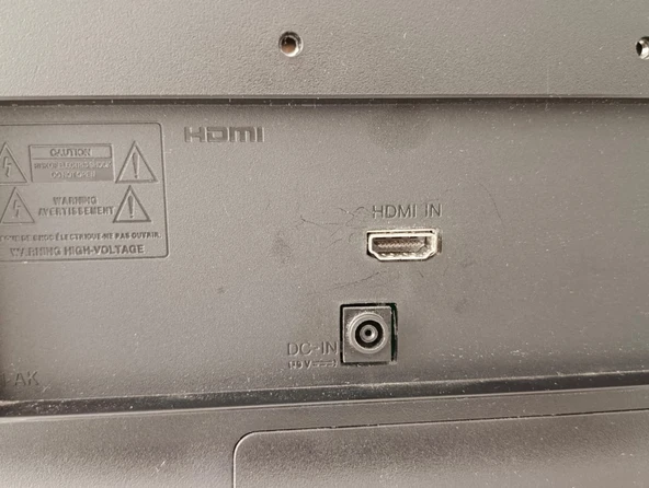 2.EL LG 24MN49HM-PZ 24" 61 Ekran HD Ready LED TV Monitör - Resim 8