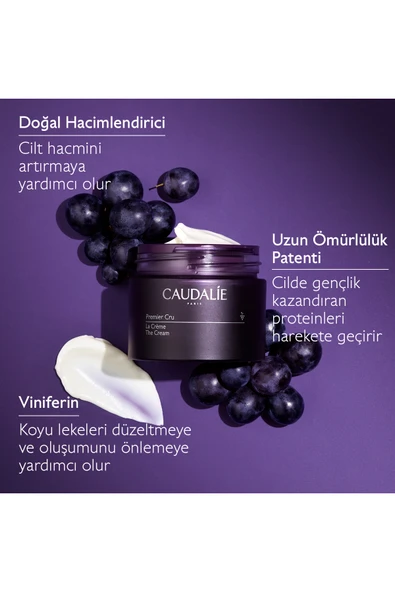 Caudalie Premier Cru Gündüz Bakım Kremi Yedek Kapsül 50 ml - Resim 4