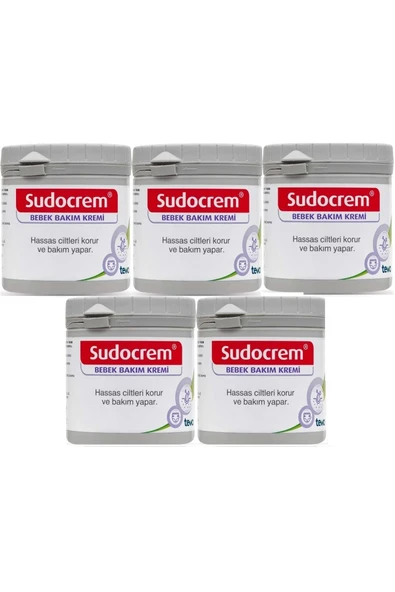 Sudocrem Cilt Bebek Bakım - Pişik Kremi 250GR (5 Li Set) ürün görseli 1