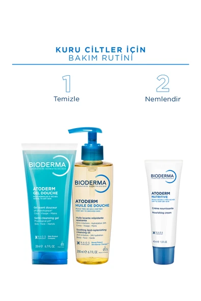 Bioderma Atoderm Nutrition Çok Kuru Olgun Cilt Besleyici Nemlendirici Yüz Kremi Avokado ve Shea Yağı 40 ml - Resim 8