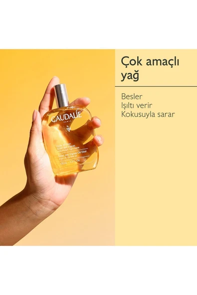 Caudalie Soleil Des Vignes Elixir Bakım Yağı 50 ml - Resim 3