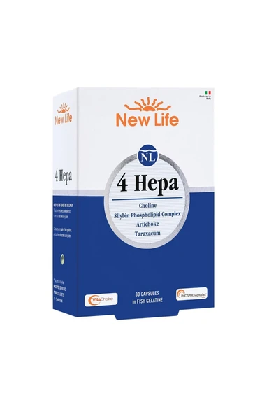 New Life 4 Hepa 30 Yumuşak Kapsül - Resim 3
