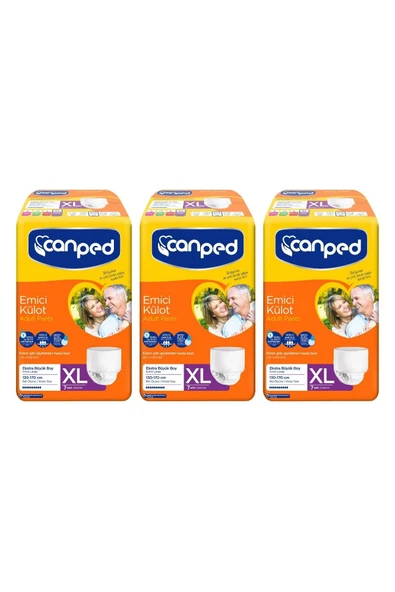 Canped Emici Külot Extra Büyük Boy Large 21Adet (7*3pk) ürün görseli 1