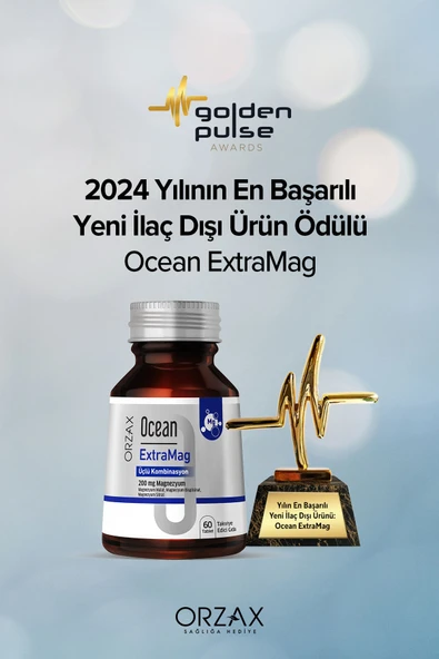 Ocean Extramag 200 Mg Magnezyum Içeren Takviye Edici Gıda 60 Tablet - Resim 6