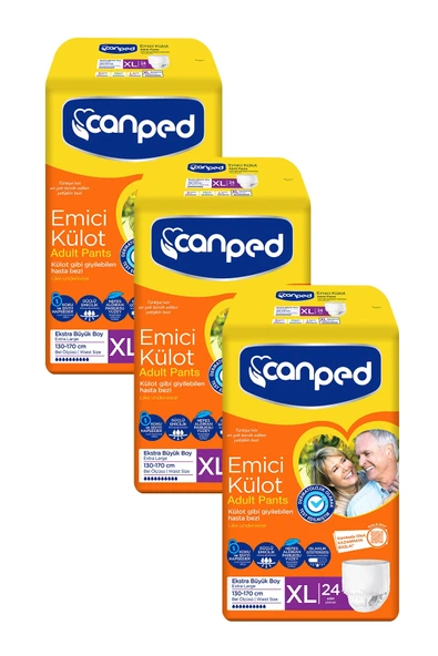 Canped Emici Külot Extra Büyük Boy Large 72 li ürün görseli 1
