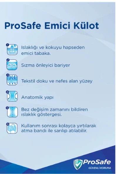 PROSAFE Emici Külot 130 - 170 Cm XL Extra Large 56 Lı - Resim 3