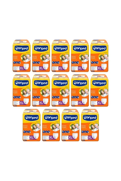 Canped Emici Külot Extra Büyük Boy Large 98 Adet (7*14pk) ürün görseli 1
