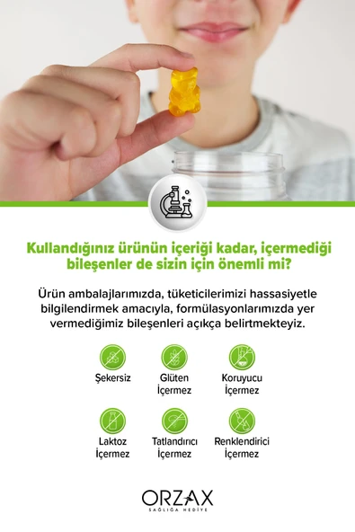 Ocean Smart Gummies Sambucus Takviye Edici Gıda 60 Adet 8697595872680 - Resim 6
