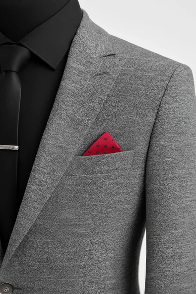 Erkek İtalyan Kesim Tek Düğmeli Blazer Ceket  Klasik ve Modern Şıklık - Resim 2