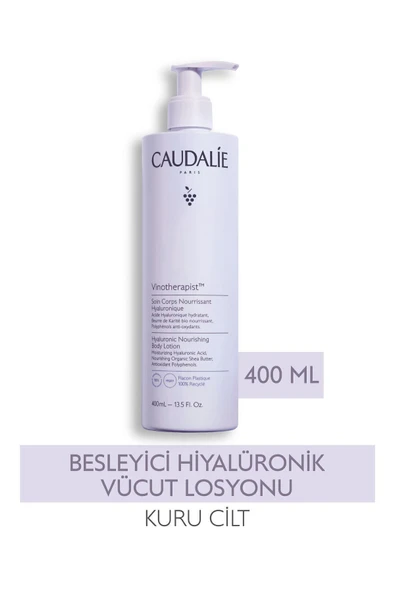 Caudalie Vinotherapist Besleyici Hiyalüronik Vücut Losyonu 400 ml ürün görseli 1