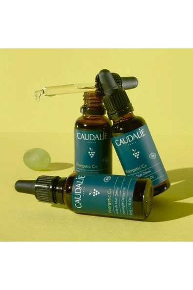 Caudalie Vinergetic C+ Detoks Etkili Gece Bakım Yağı 30 ml - Resim 4