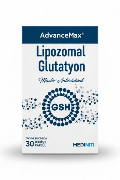 AdvanceMax Lipozomal Glutatyon 30 Kapsül - Resim 7