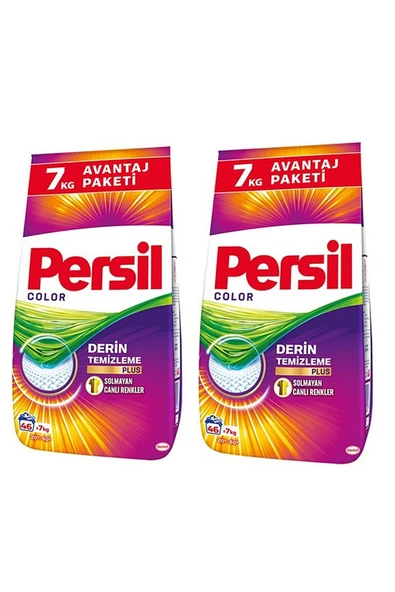 Persil Toz Çamaşır Deterjanı Expert Color 7 Kg X 2 Adet ürün görseli 1