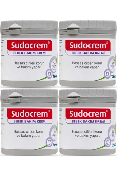 Sudocrem Cilt Bebek Bakım - Pişik Kremi 250gr (4 LÜ SET) ürün görseli 1